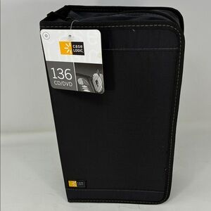 Case Logic CDW-128T 136 CD Wallet, Black